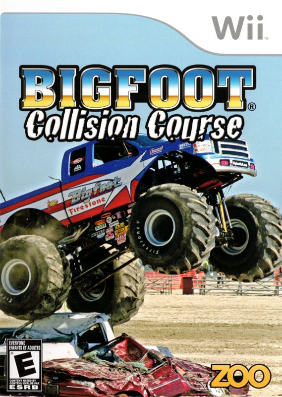 Bigfoot Collision Course box art for Wii